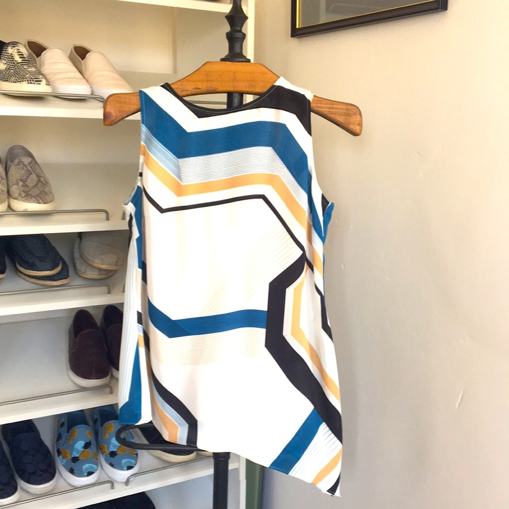 EUC laundry by shelli segal tunic